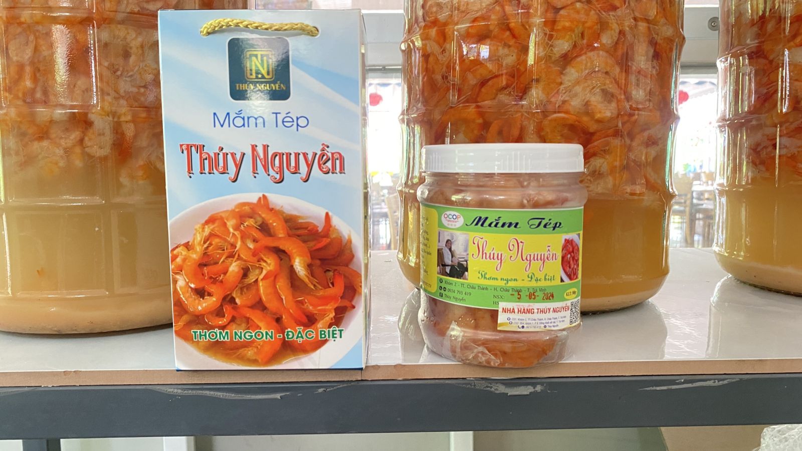 mắm tép thúy nguyễn, mắm tép ruột trà vinh